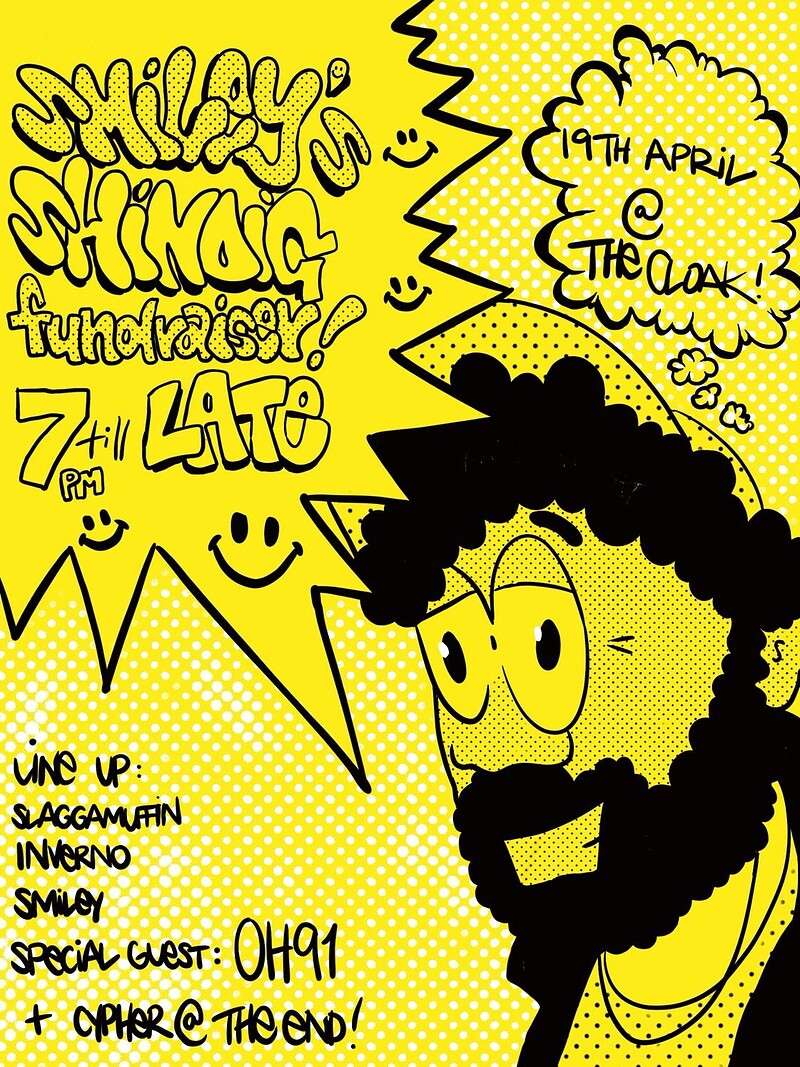 Smiley's shindig fundraiser at Cloak