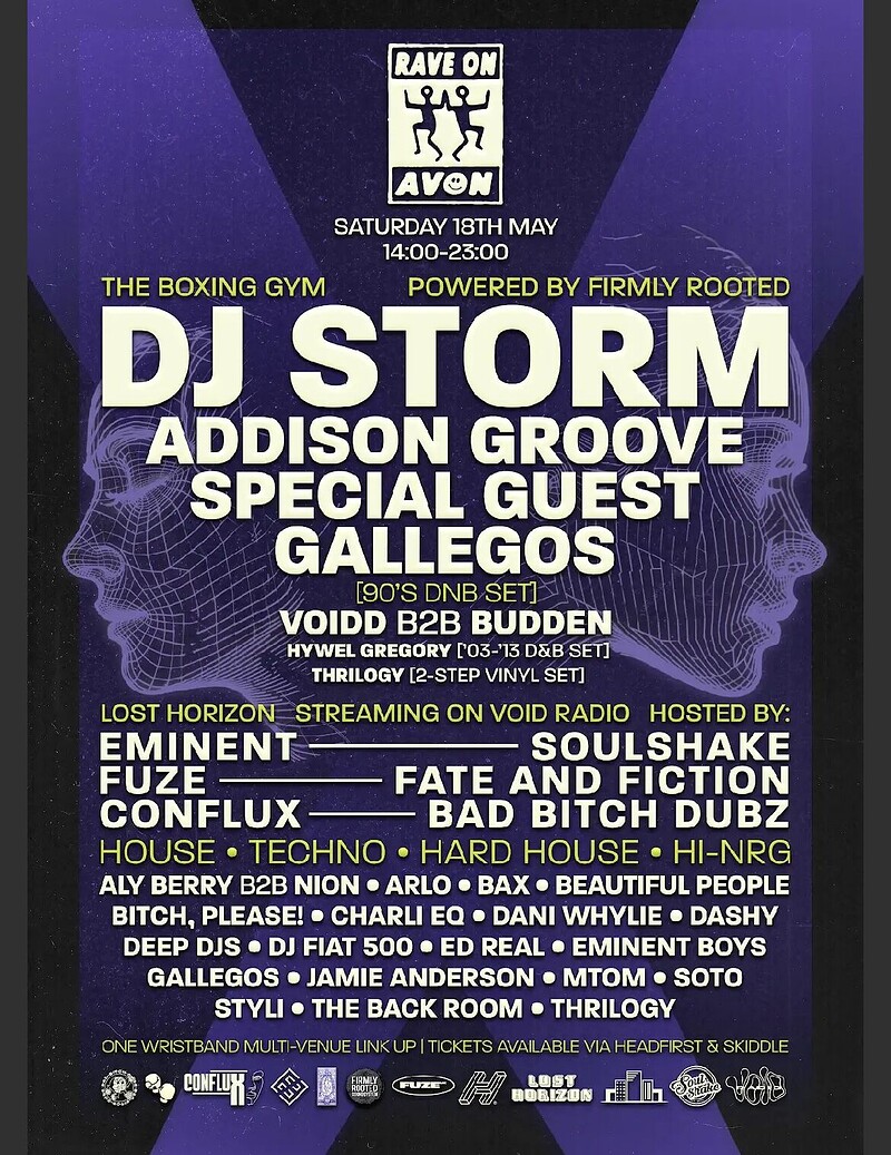 RAVE ON AVON 2024 at The Boxing Gym / Lost Horizon
