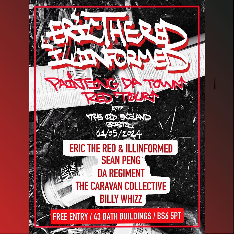 Eric the Red & illinformed - Bristol Launch at The Old England Pub