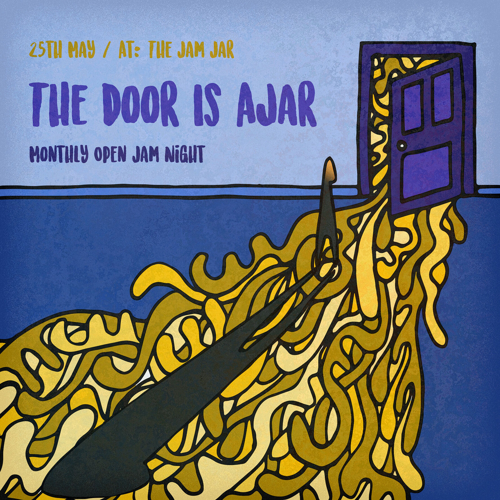 The Door is Ajar at The Jam Jar