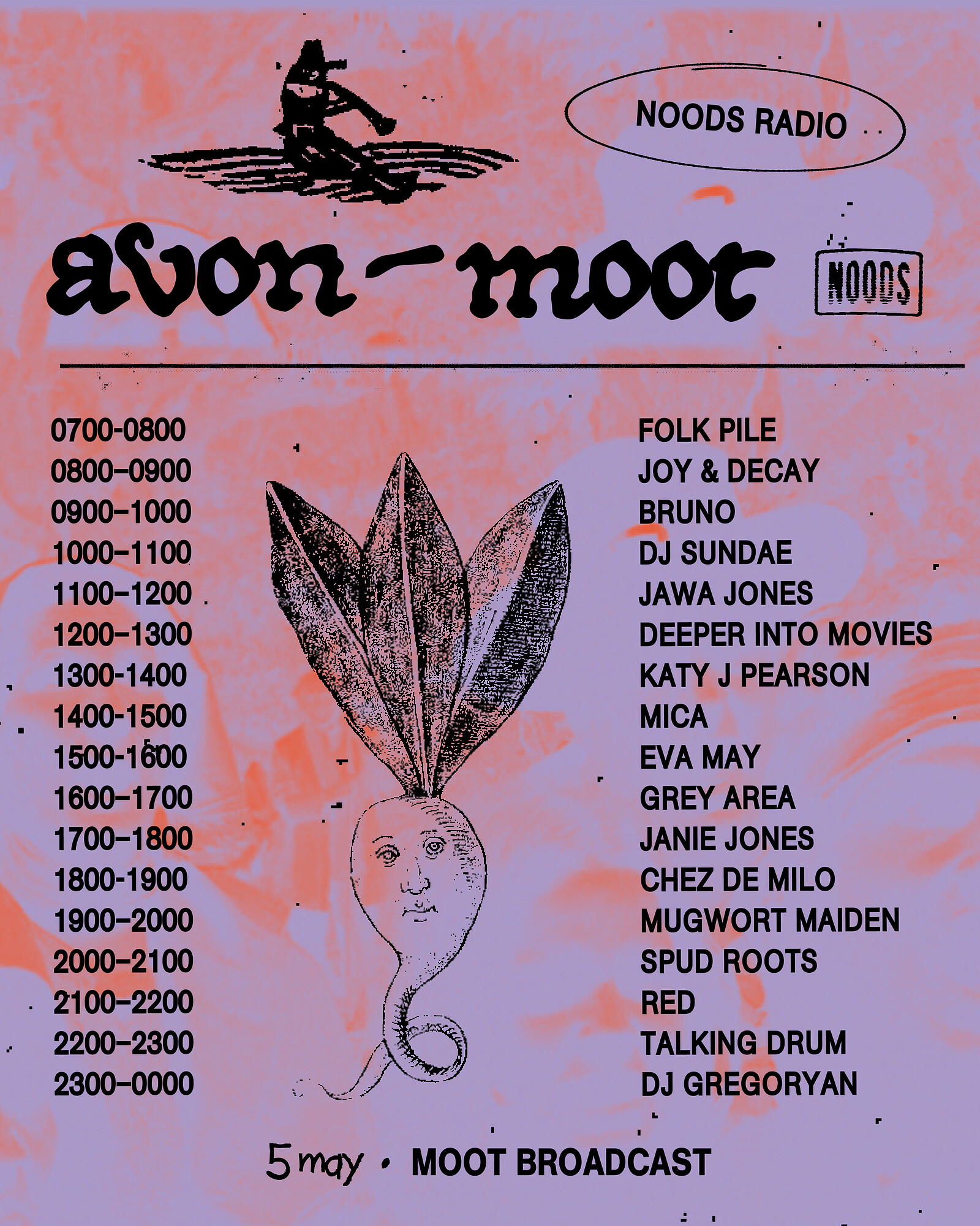 Noods Radio: Avon Moot Broadcast at Mickey Zoggs
