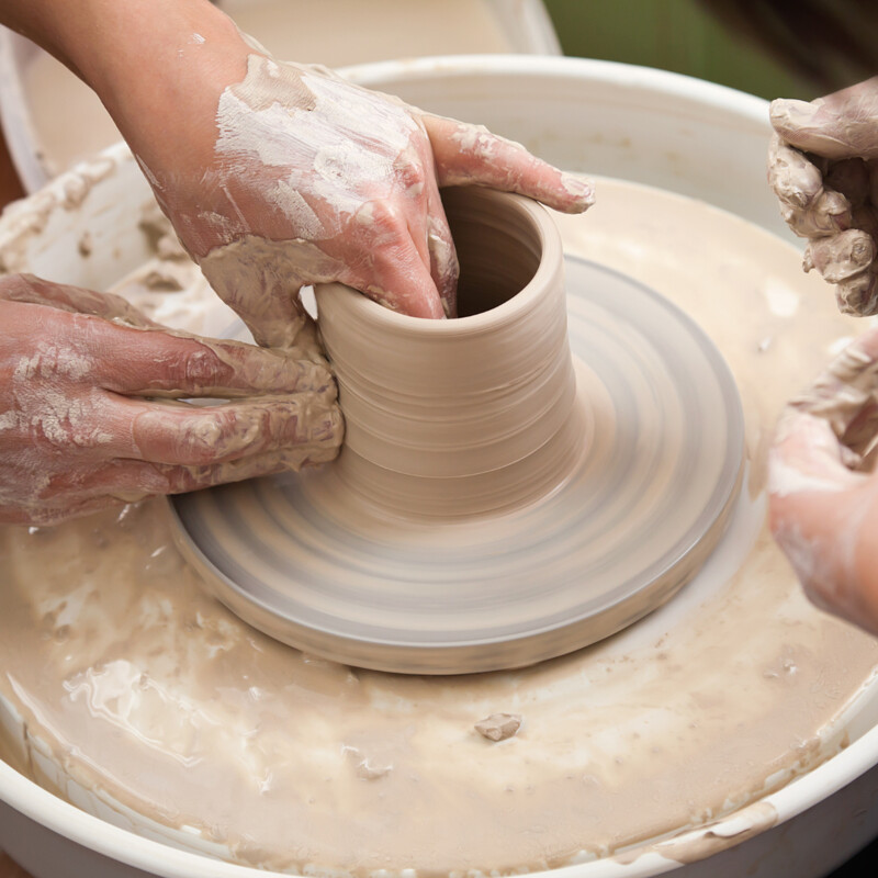 Queer Pottery Wheel Night at Ridgeway Studios