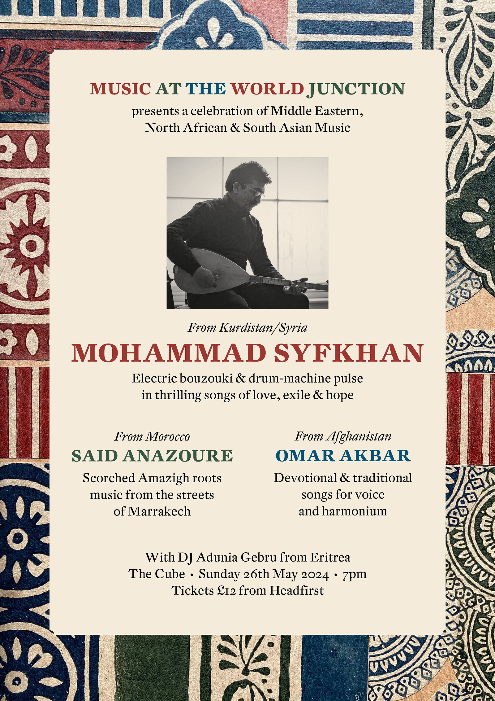 Mohammad Syfkhan, Said Anazoure & Omar Akbar at The Cube