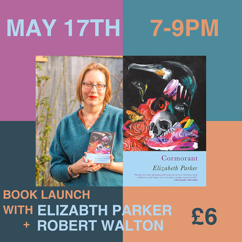 Cormorant launch with Elizabeth Parker at Bookhaus