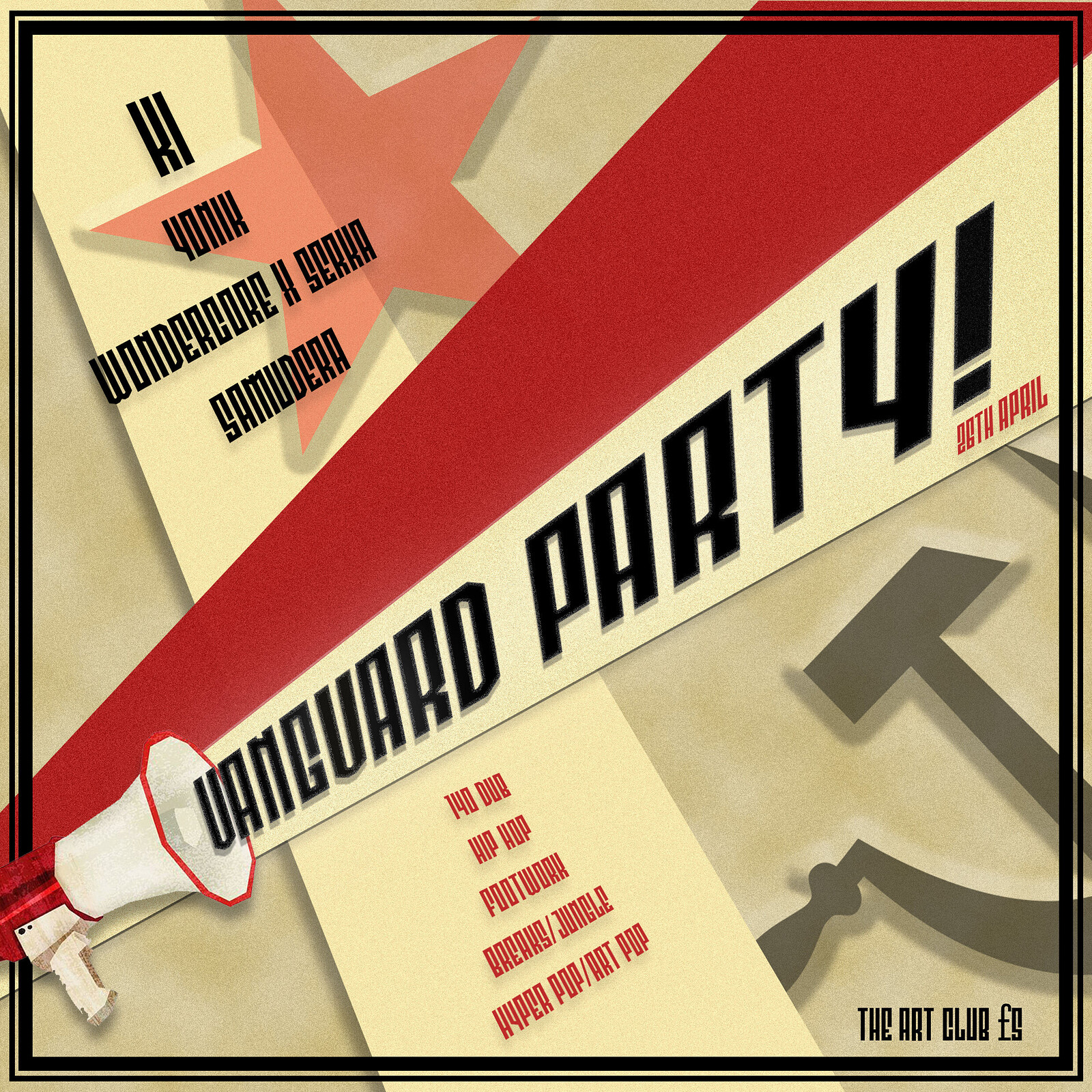 Vanguard Party at Art Club