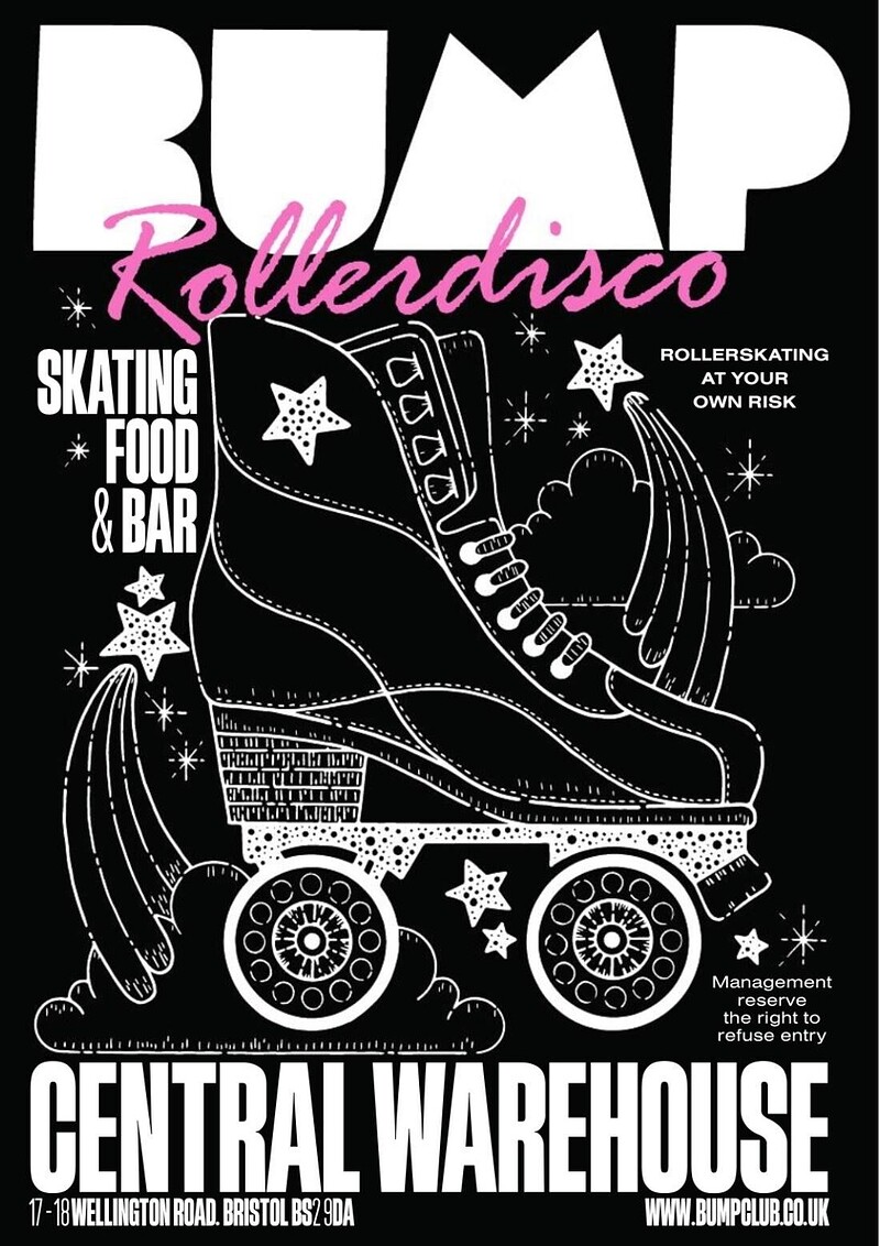 BUMP Rollerdisco All Ages SundaySession 12pm -5pm at BUMP Rollerdisco