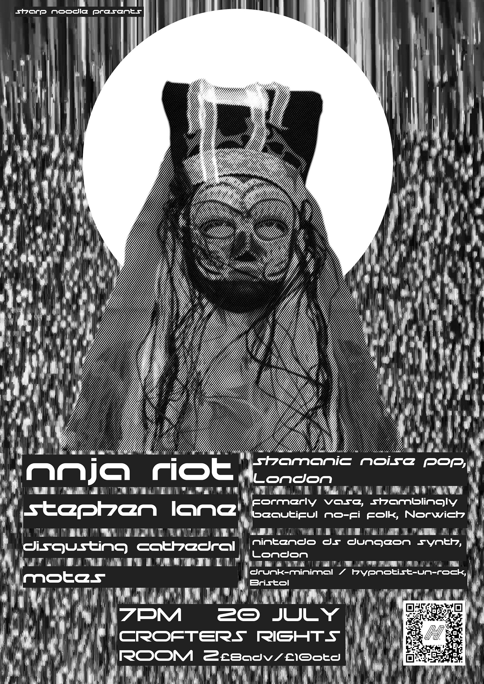 NNJA RIOT/ STEPHEN LANE/DISGUSTING CATHEDRAL/MOTES at Crofters Rights