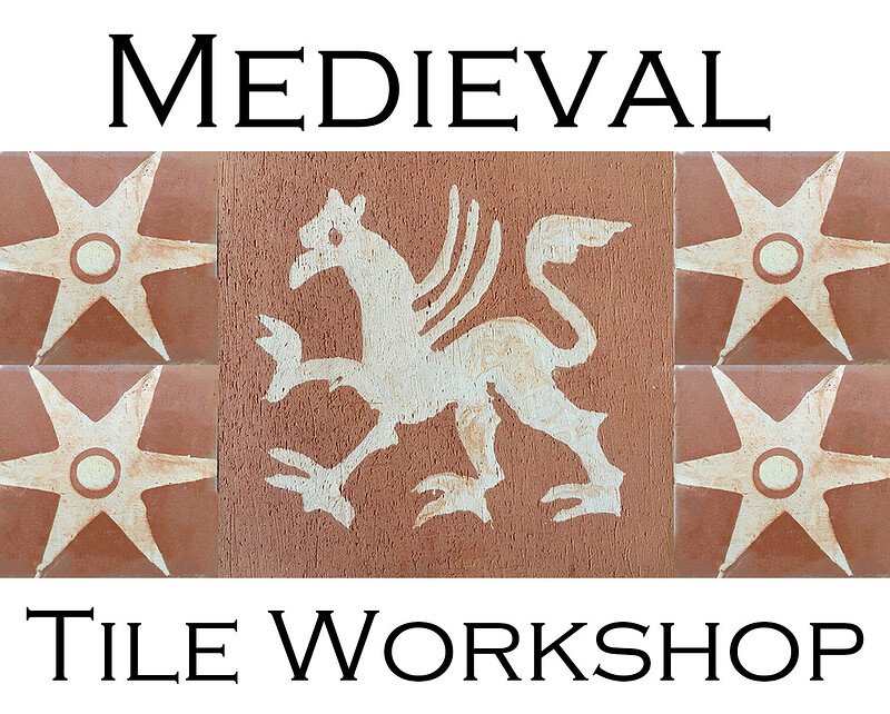 Medieval Tile Workshop at Wild Clay Studios