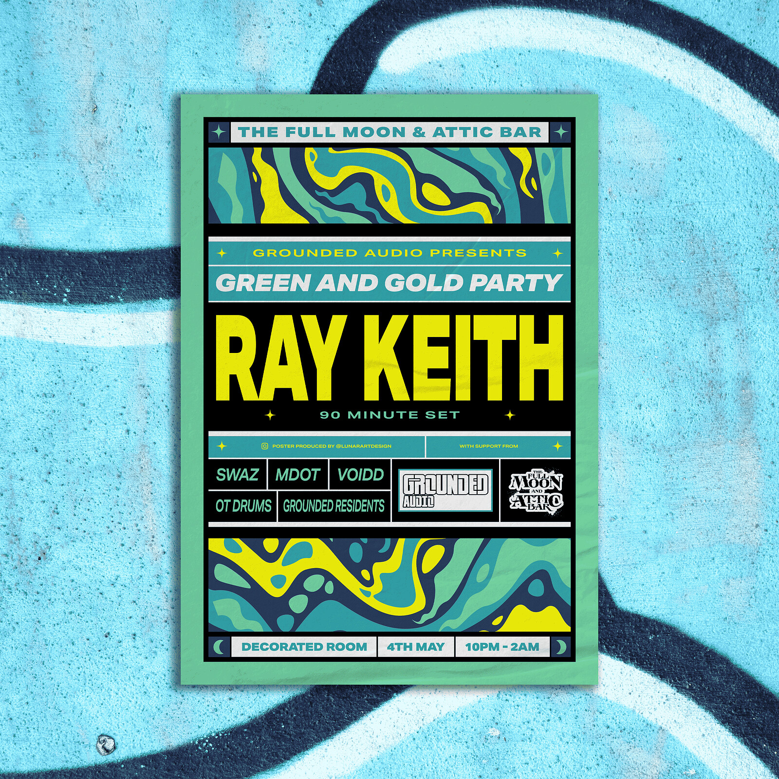 Grounded Audio Pres. Ray Keith | Attic Bar at The Full Moon & Attic Bar