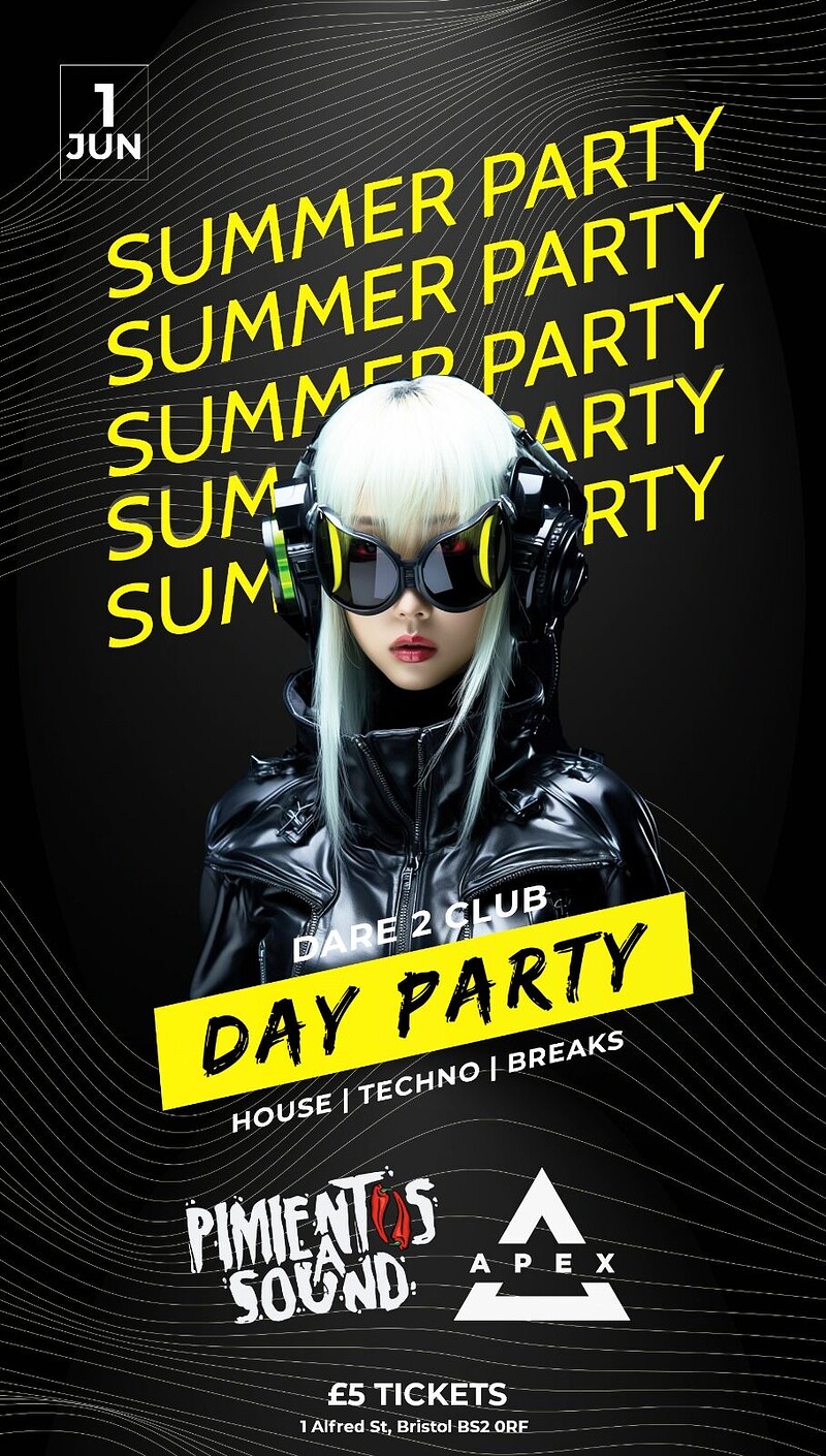 Apex x Pimientos Sound Summer Day Party at Dare to Club