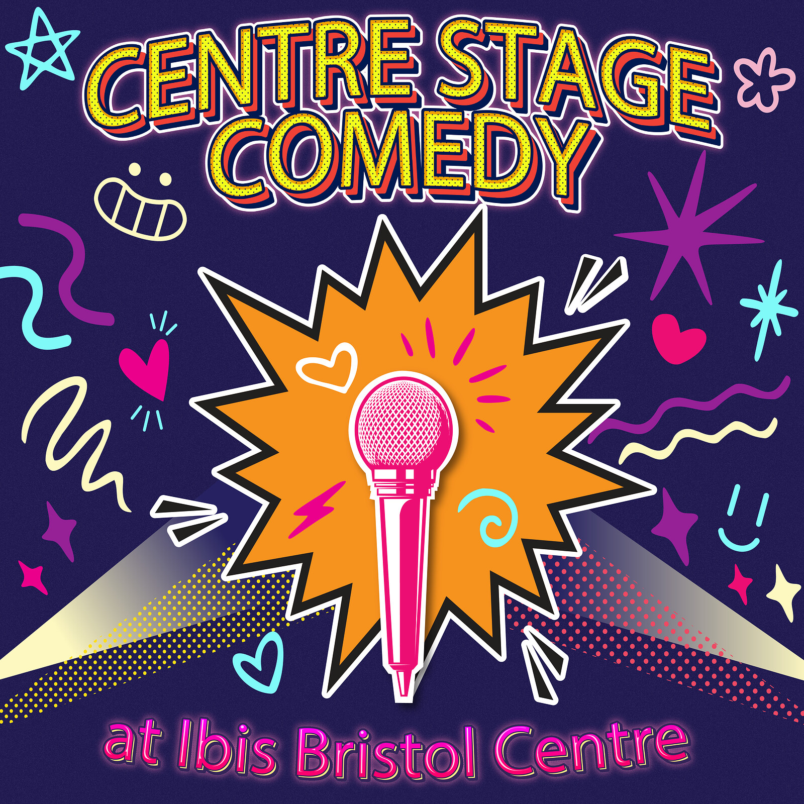 Centre Stage Comedy at Ibis Bristol Centre, Millennium Square