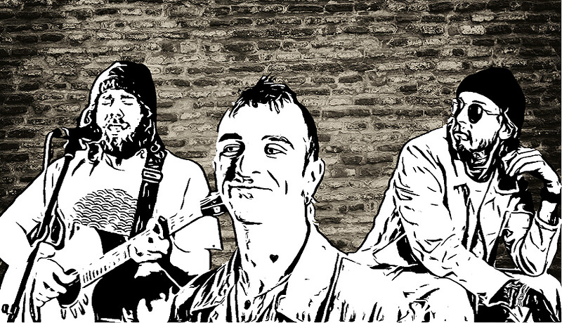 Eli Greeneyes, Jack Grace & Alex Hedley at Zed Alley