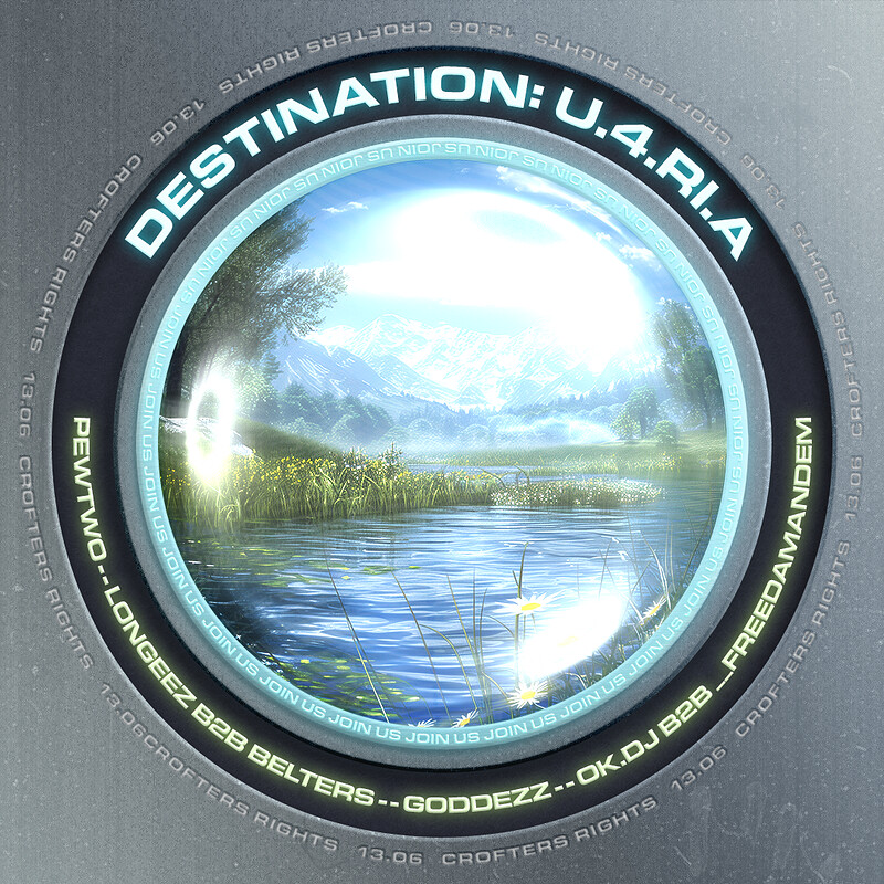 BELTERS - DESTINATION: U.4.RI.A at Crofters Rights