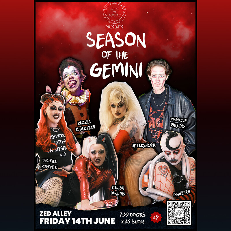 House of Zodiac Presents: Season of the Gemini at Zed Alley