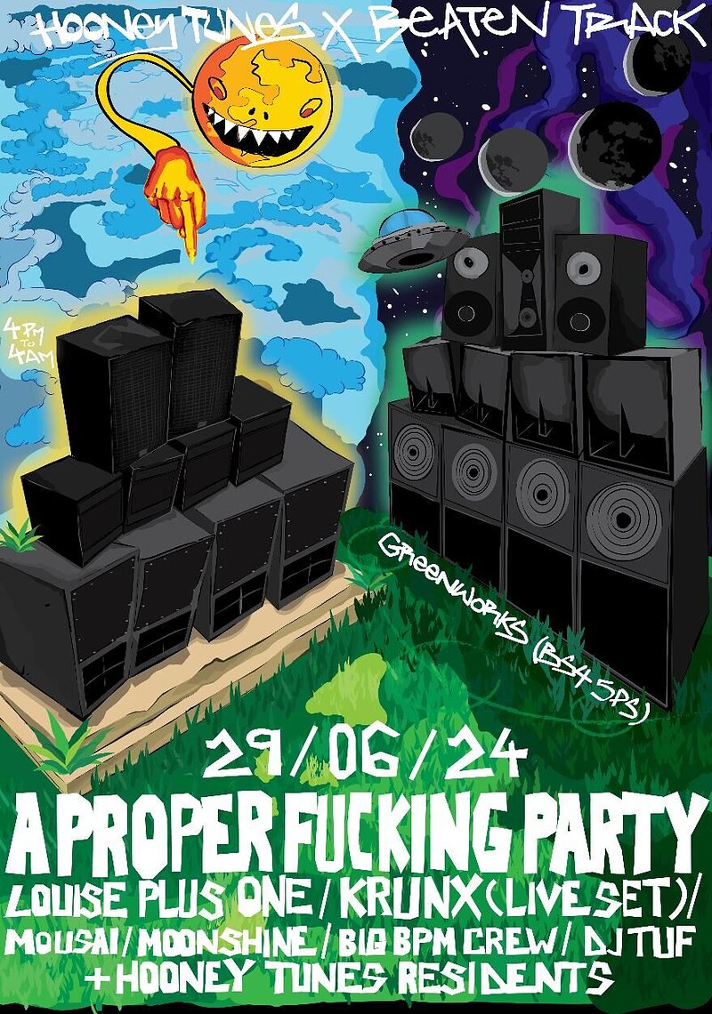 A Proper Fu*king Party at Green Works