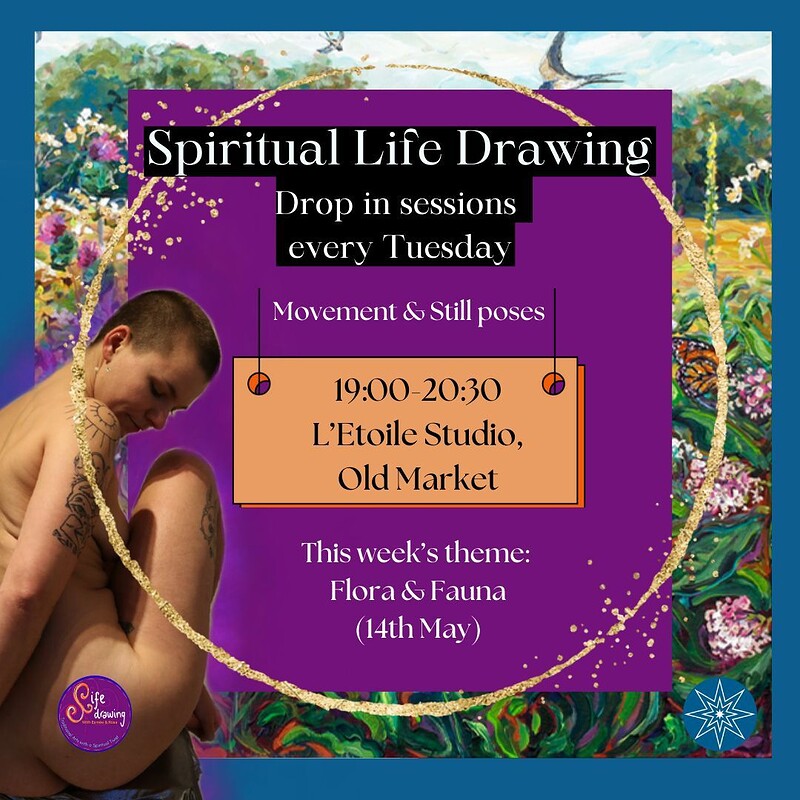 Spiritual Life Drawing: Flora & Fauna at L'Étoile Studio