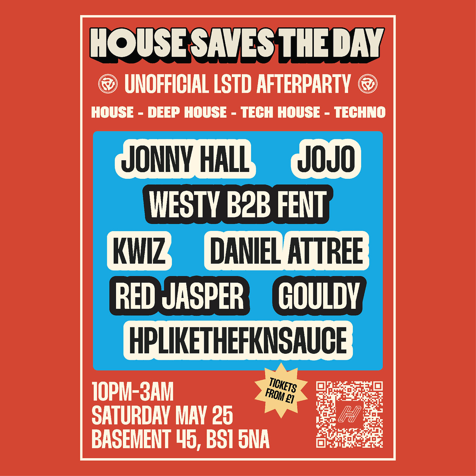 House Saves The Day at Basement 45