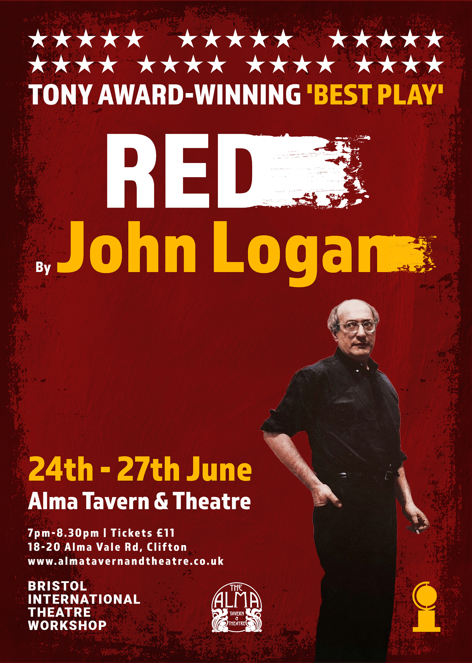 Red by John Logan at Alma Tavern and Theatre