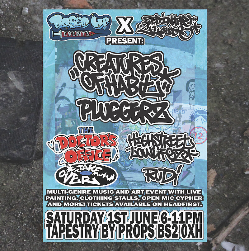 DOSED UP X ZED IN THE CLOUDS at The Tapestry by Props