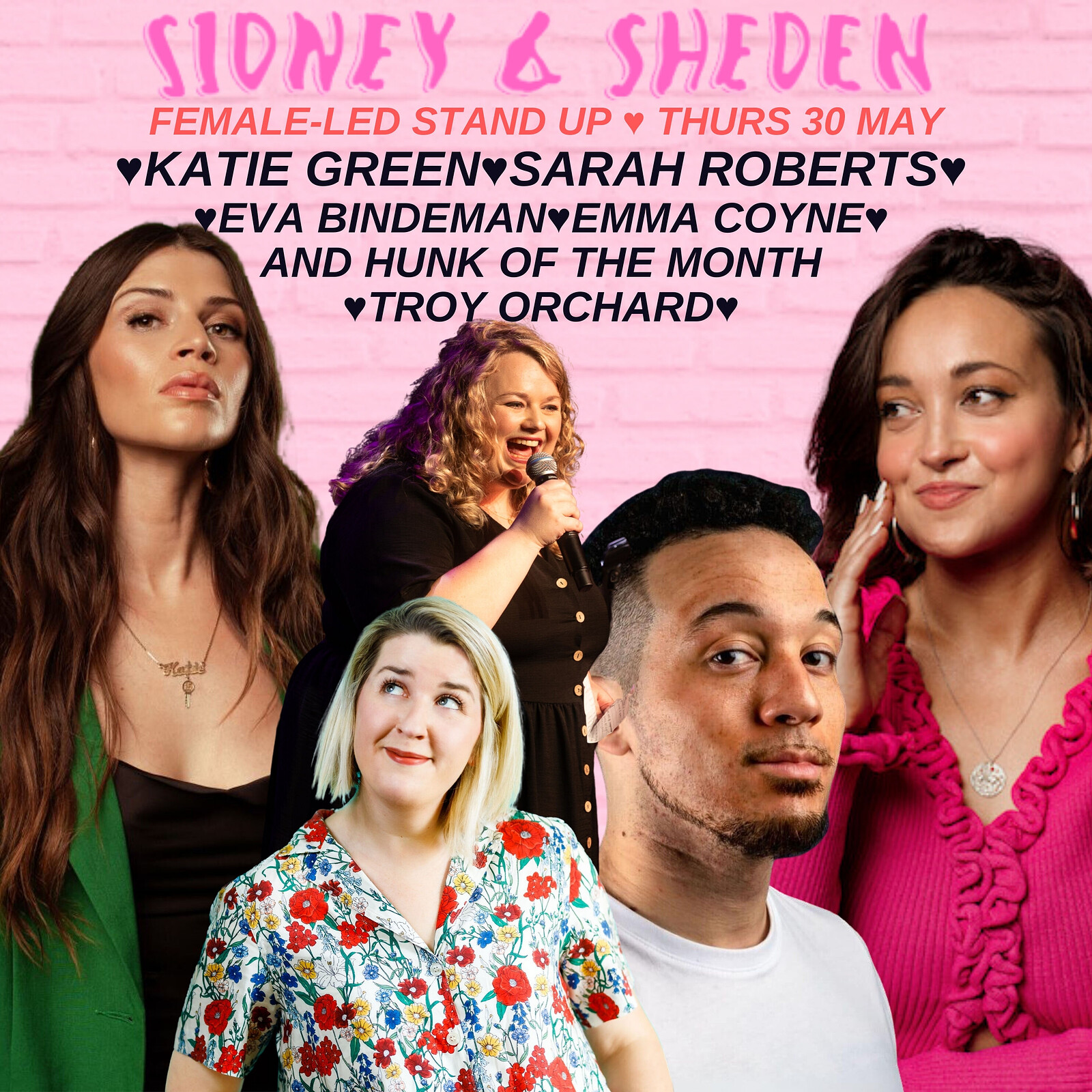 Sheden Comedy at Sidney & Eden