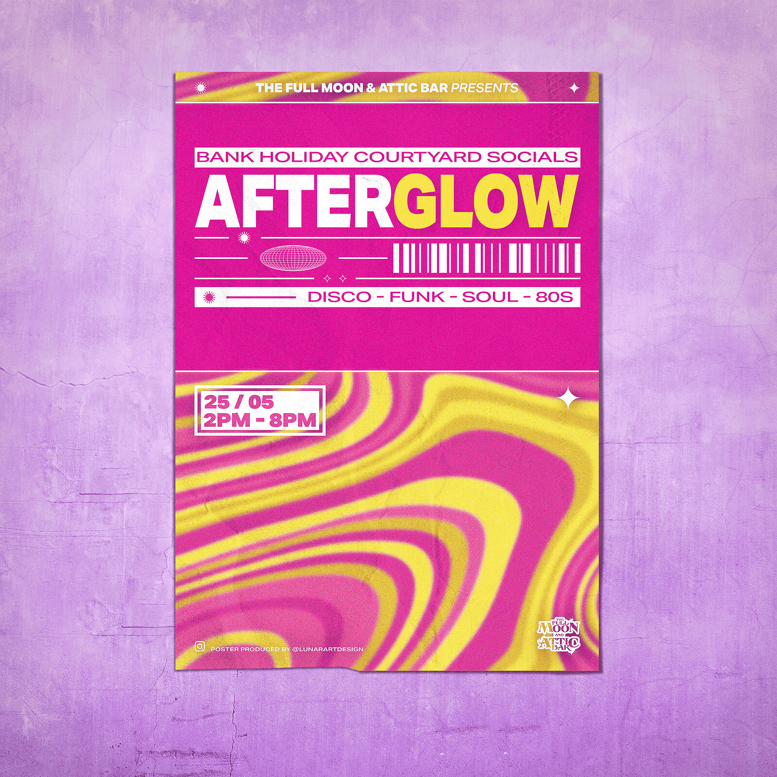 Bank Holiday Courtyard Socials: Afterglow at The Full Moon & Attic Bar