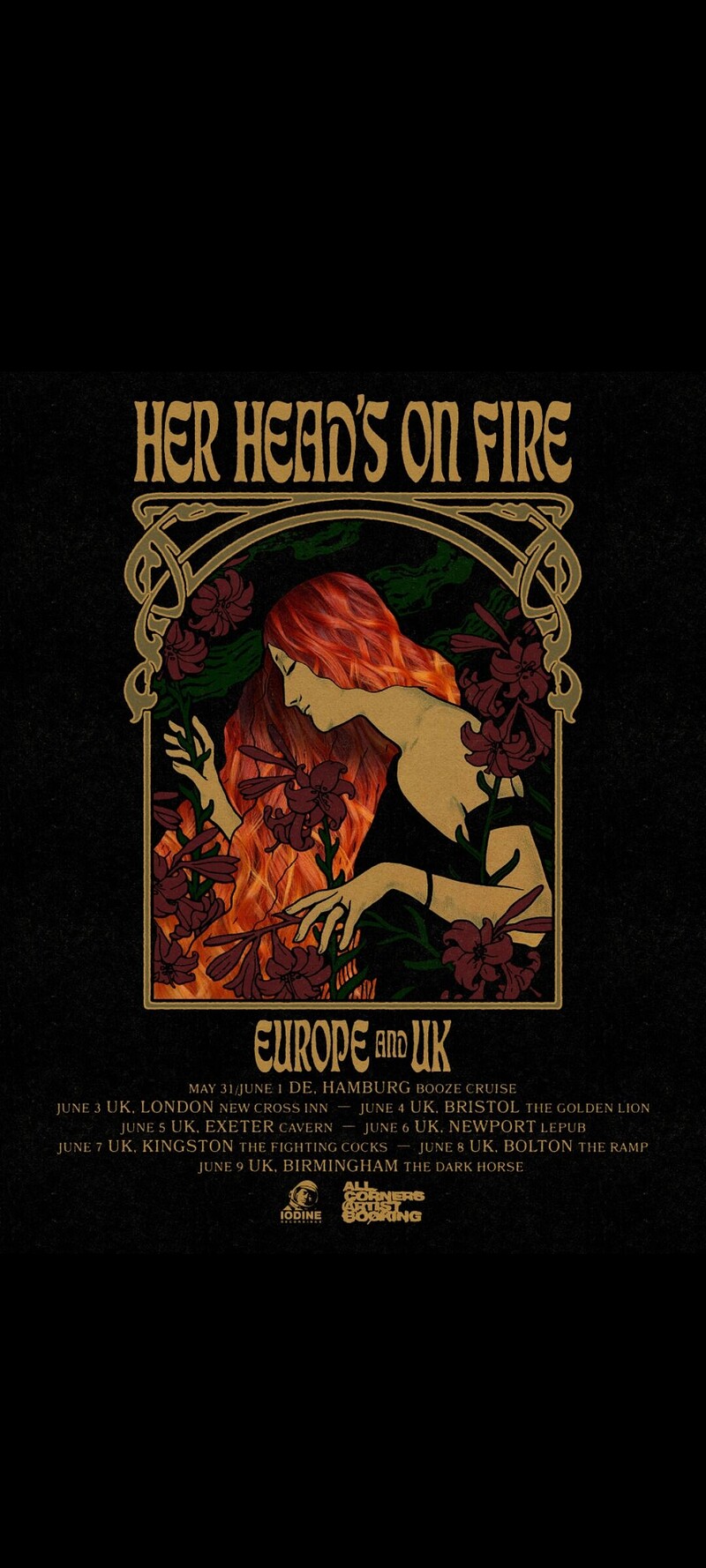 HER HEADS ON FIRE + supports at The Golden Lion