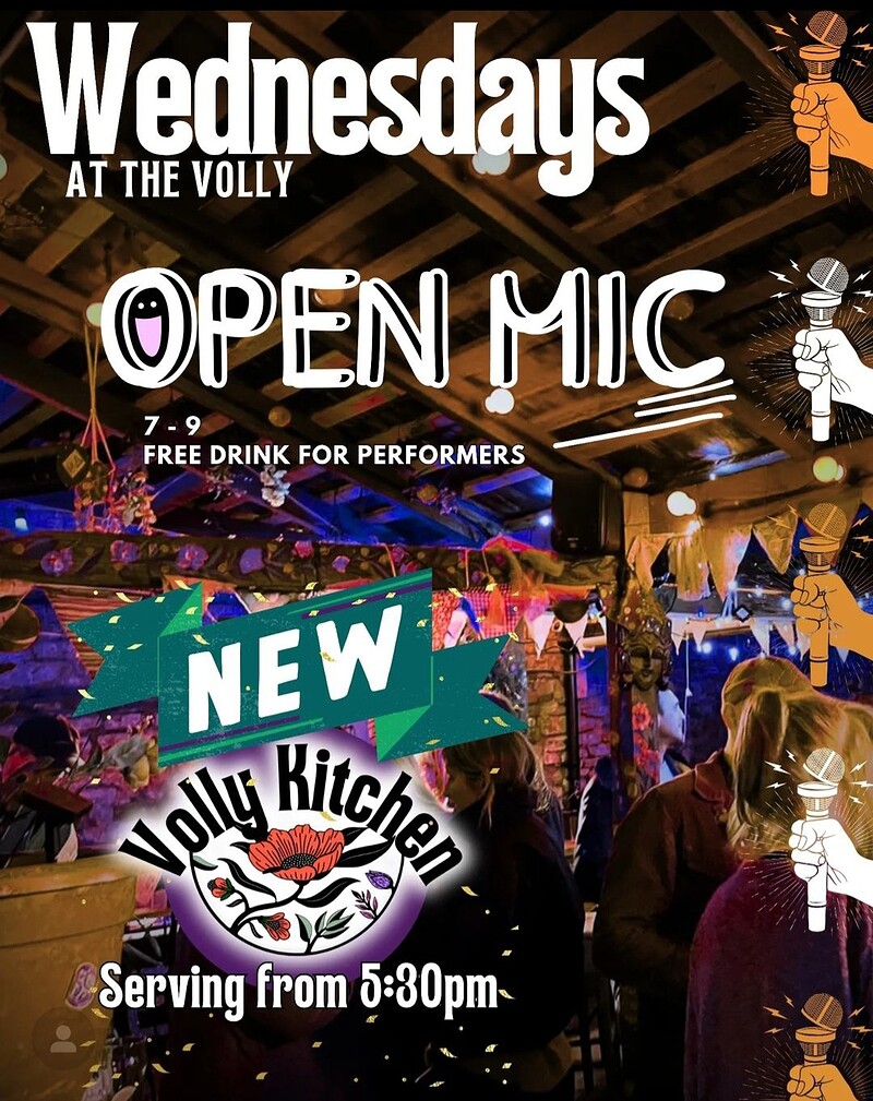 Open Mic At The Volly at Volunteer Tarvern