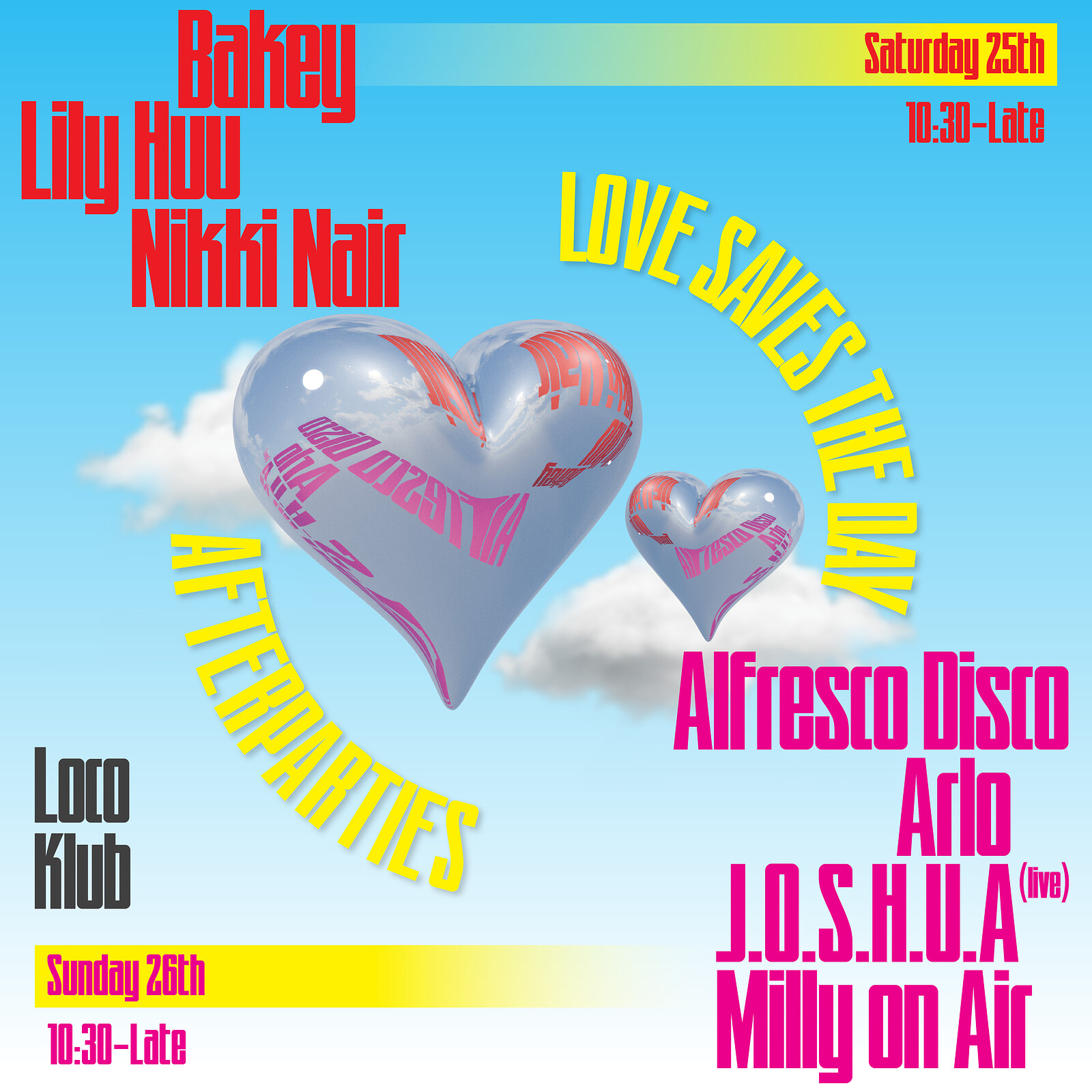 LSTD After Party w/ Nikki Nair, Bakey & Lily Huu at Loco Klub