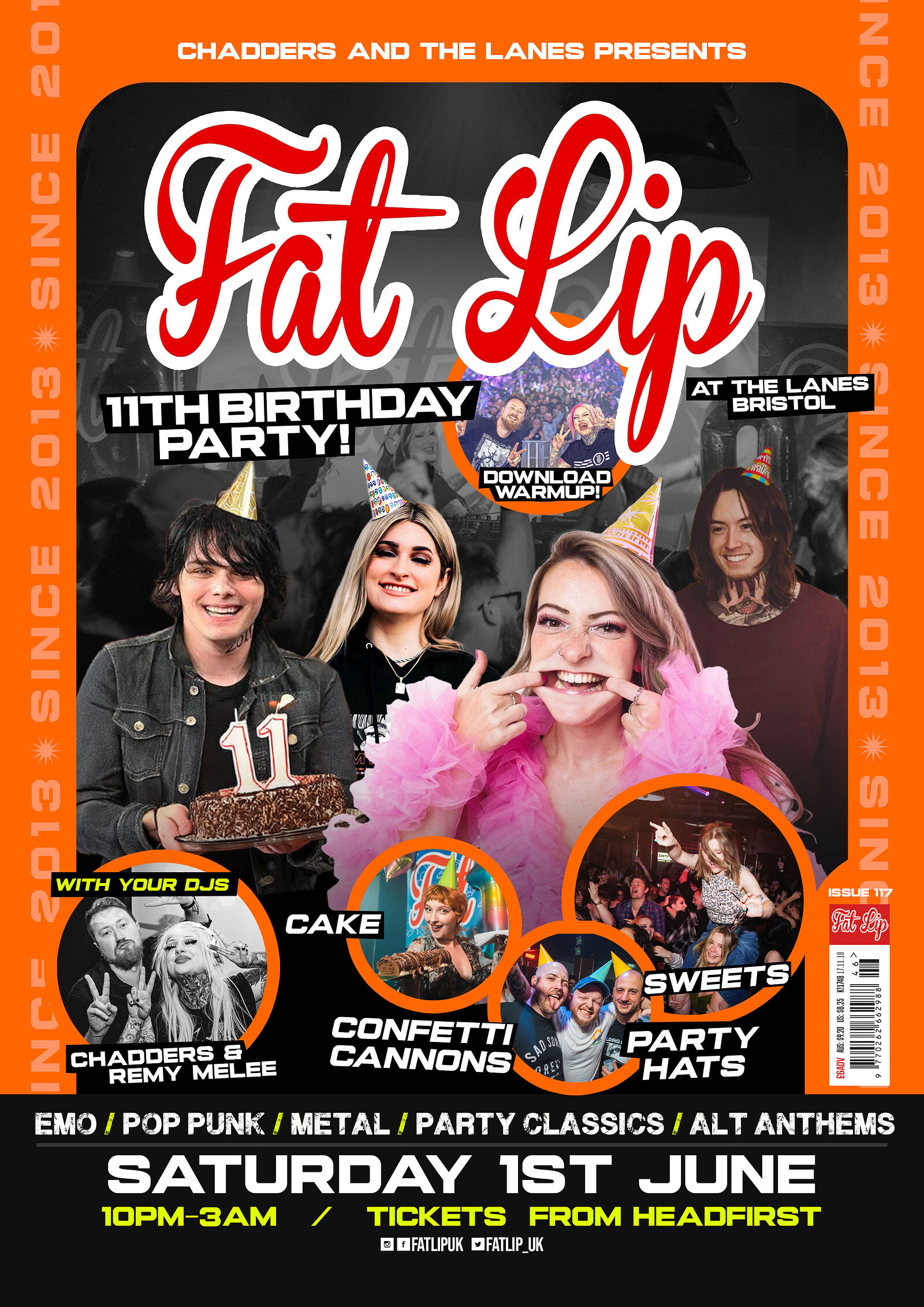 ★ FAT LIP ★ 11th Birthday Party at The Lanes