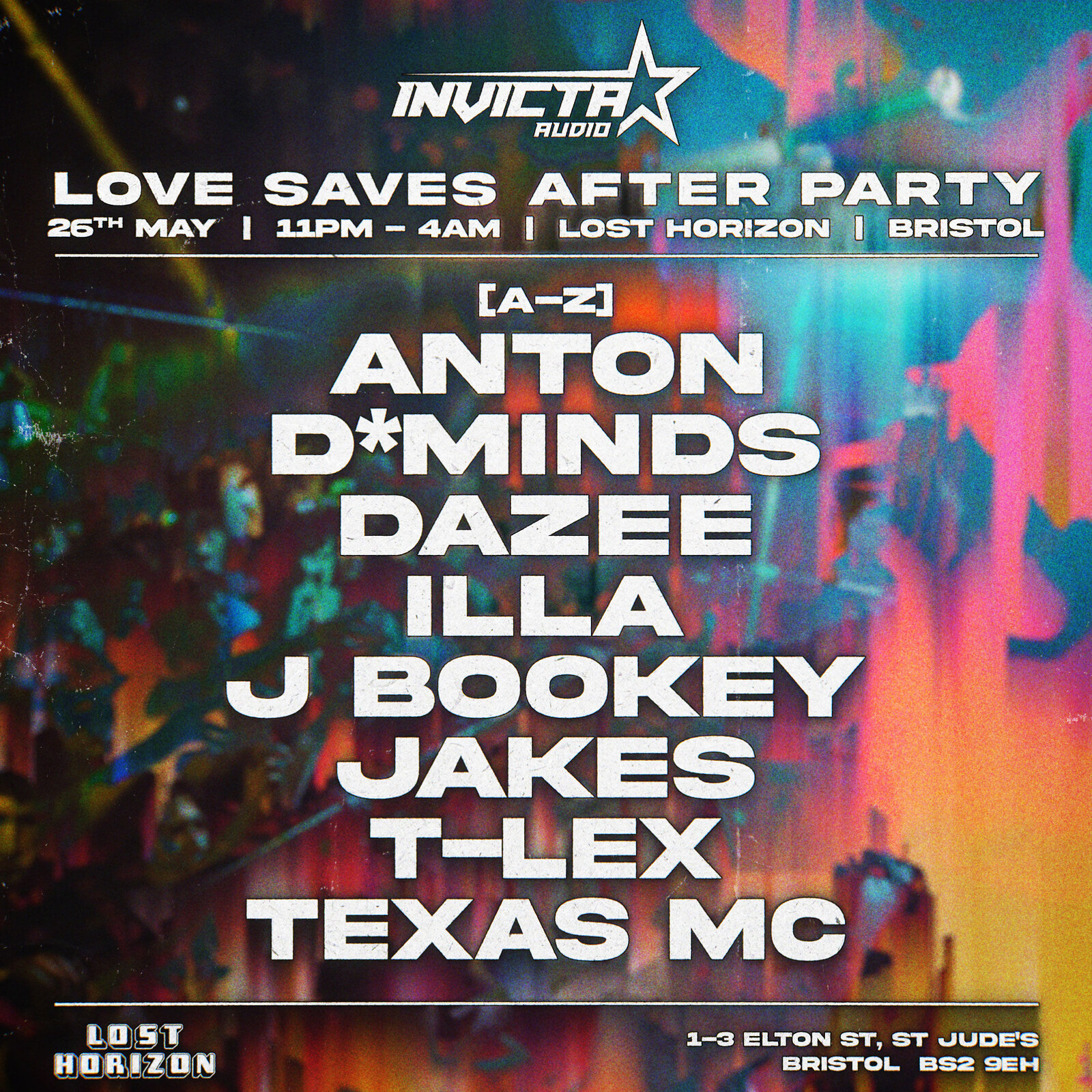LSTD Afters w/ Invicta Audio at Lost Horizon