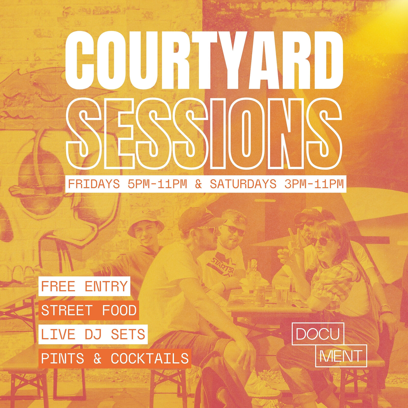 Courtyard Sessions at DOCUMENT