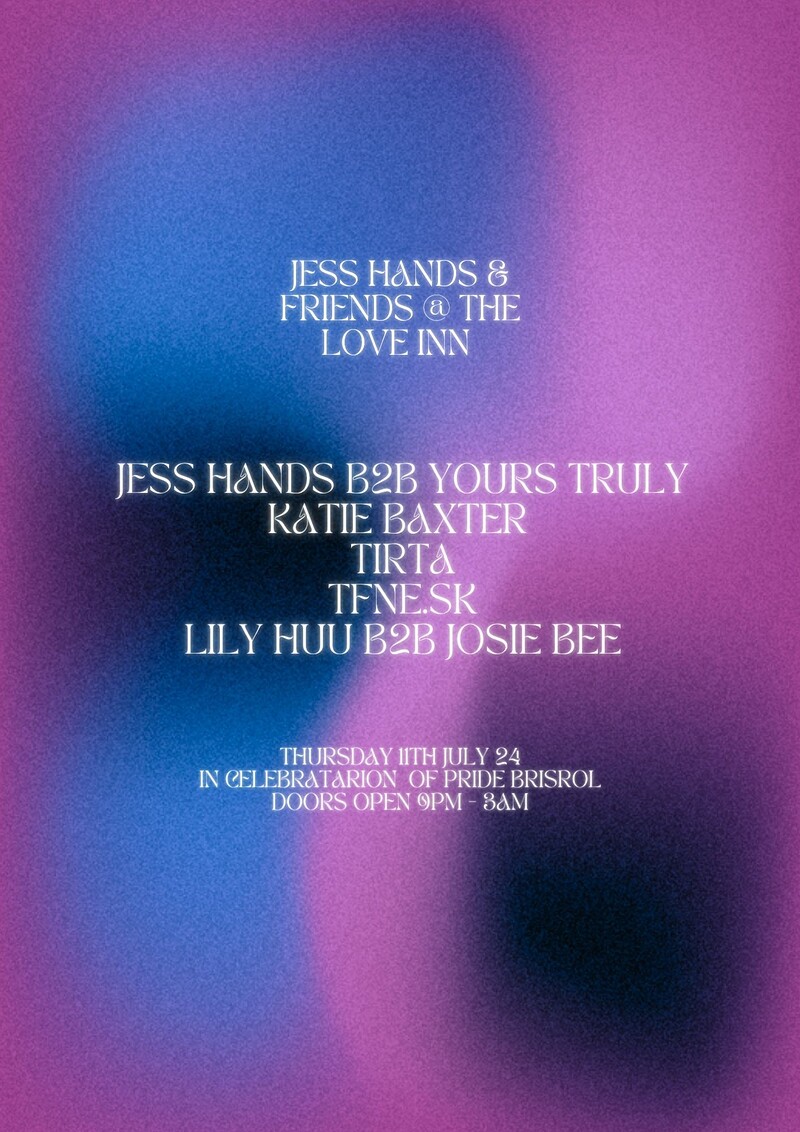 Jess Hands + Friends at The Love Inn