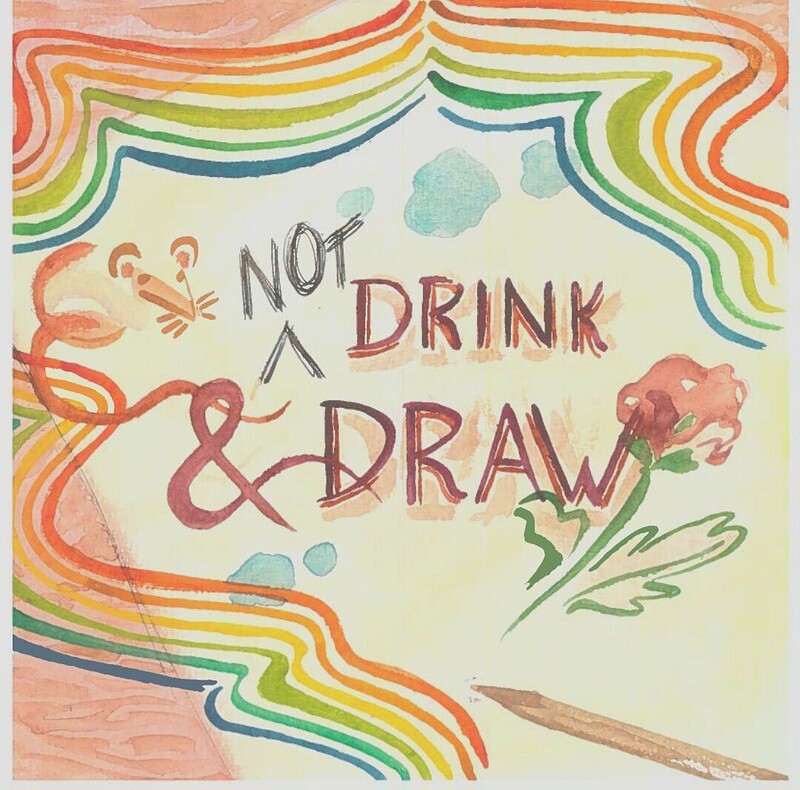 Drink and Draw at Cloak