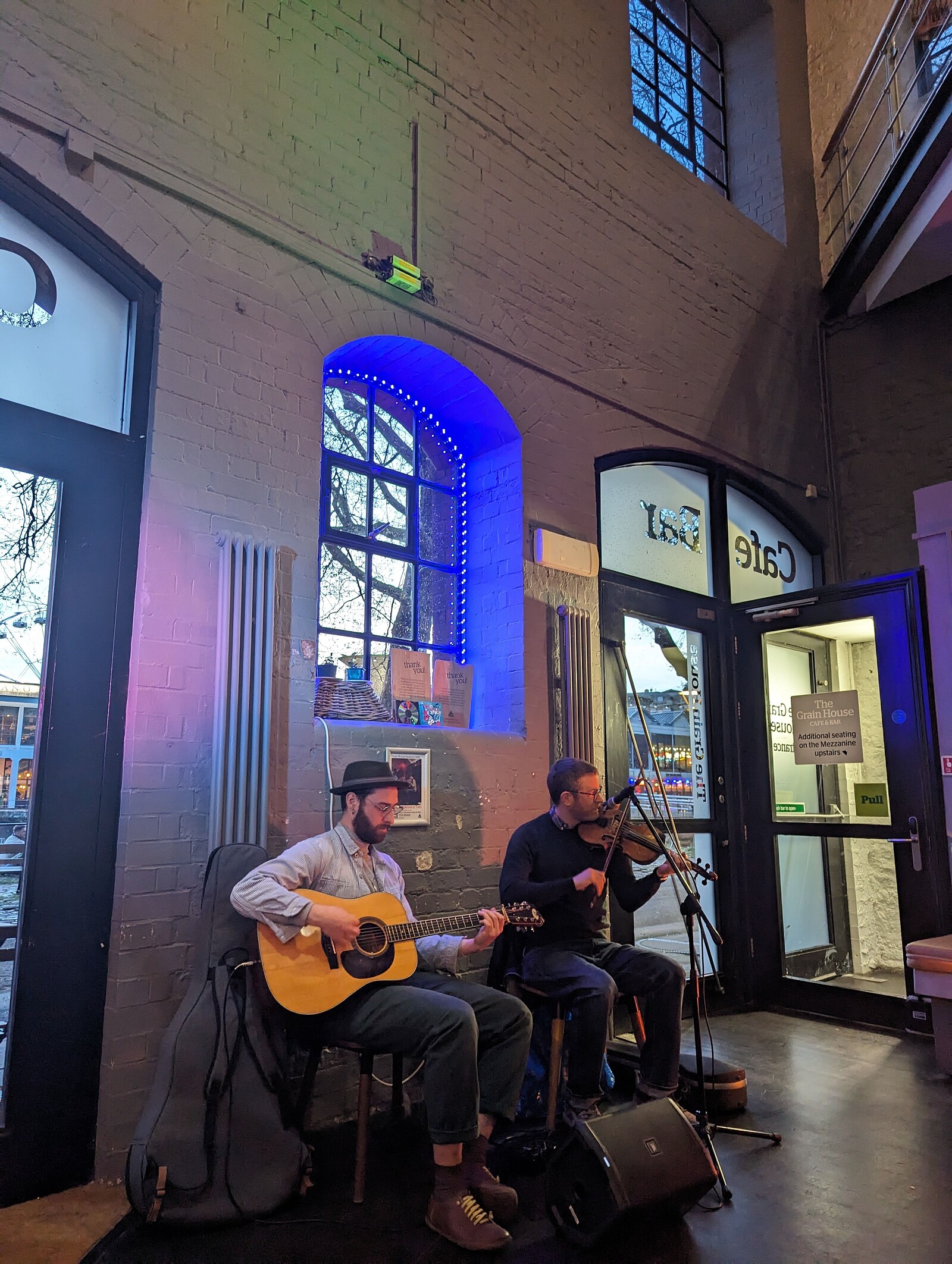 The Temperance Two at YHA Bristol