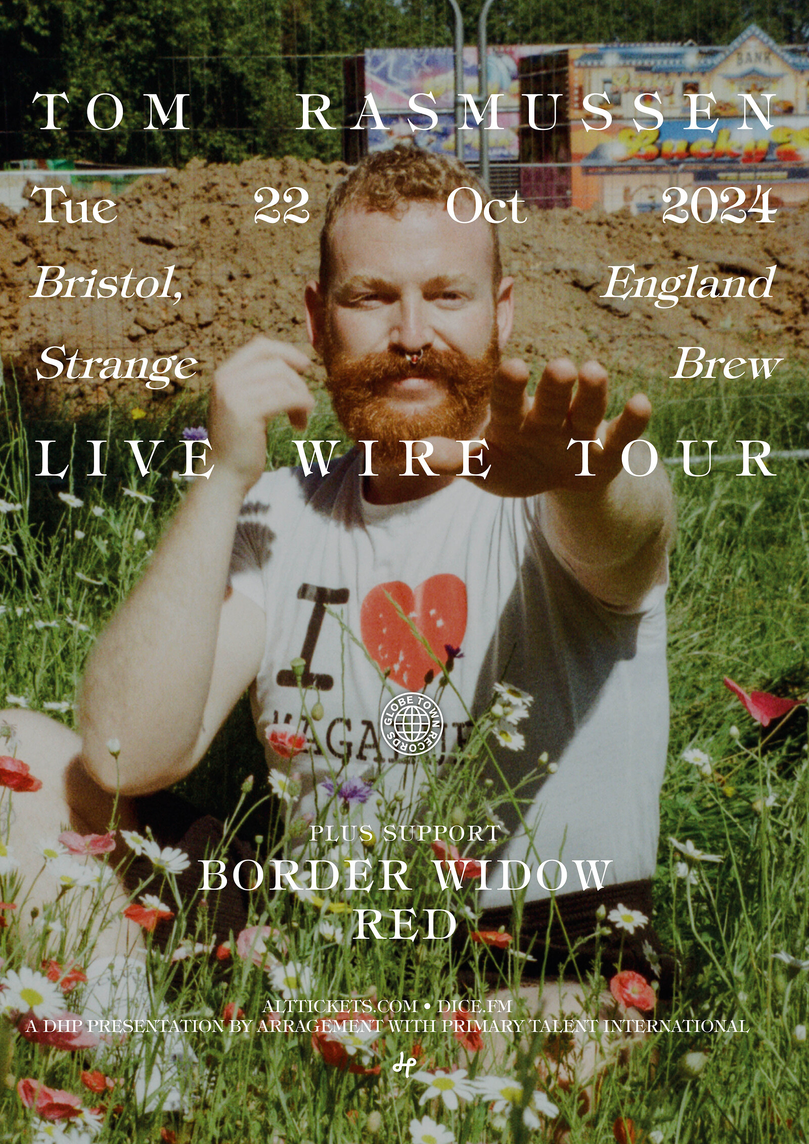 Tom Rasmussen + Border Widow + RED at Strange Brew