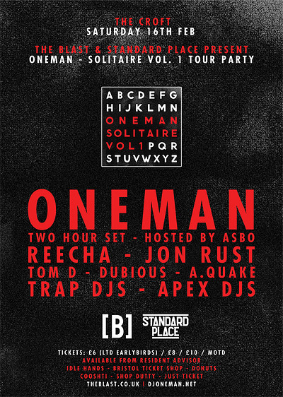 Oneman Mixtape Launch Party at The Croft