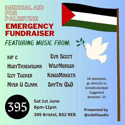 Medical Aid for Palestine Emergency Fundraiser at 395