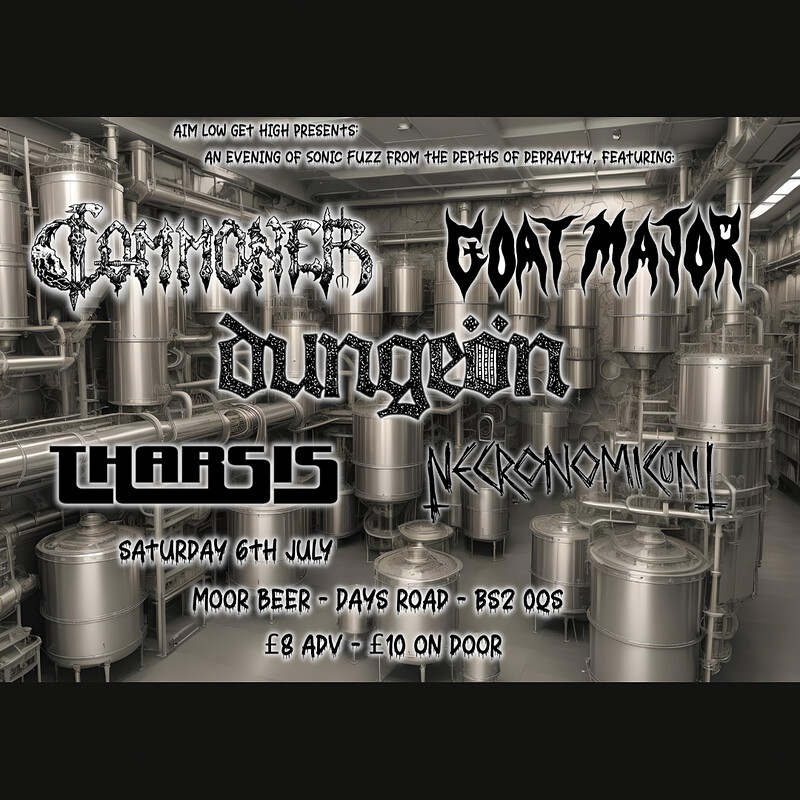Commoner + Goat Major + Dungeön + more at Moor Beer Co