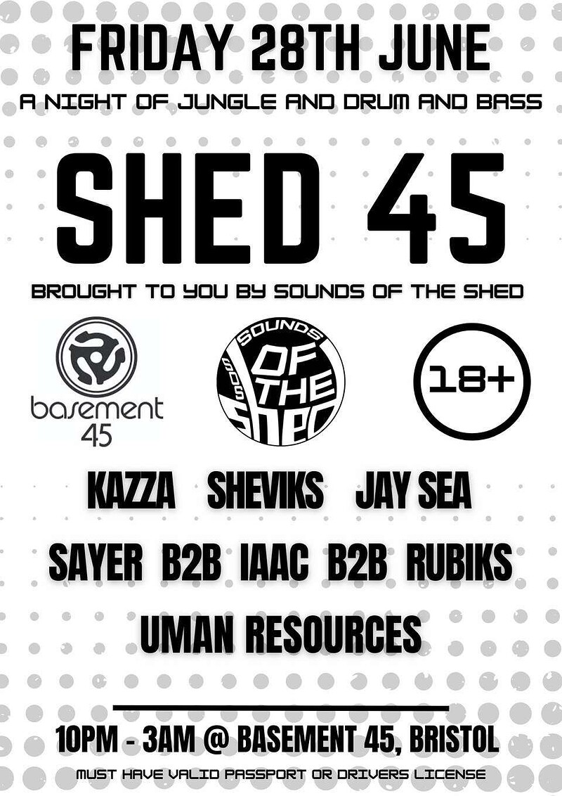 Shed 45 at Basement 45