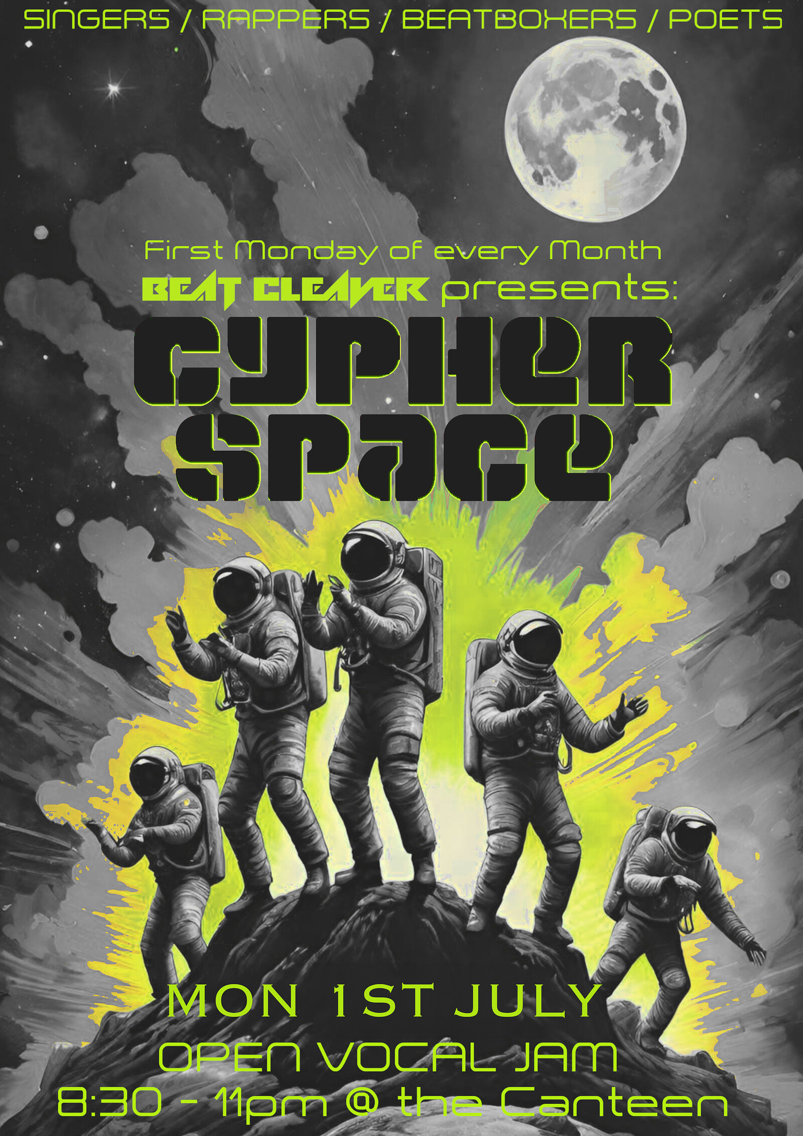 Cypher Space at The Canteen