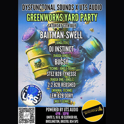 UTS Audio X Dysfunctional Sounds Yard Party at Green Works