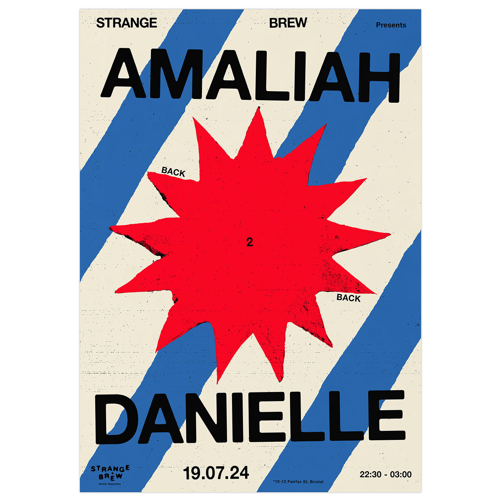 SB presents Danielle b2b Amaliah at Strange Brew