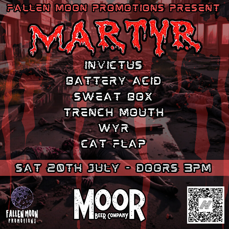 FMP | MOOR BEER ALLDAYER | MARTYR + 6 at Moor Beer Co