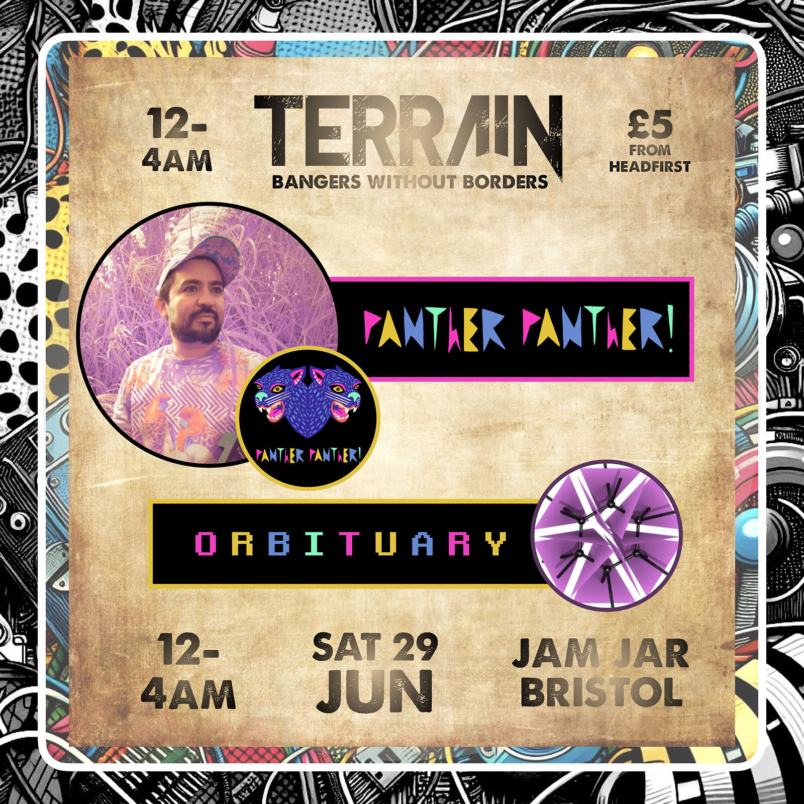 TERRAIN presents: Bangers Without Borders at The Jam Jar
