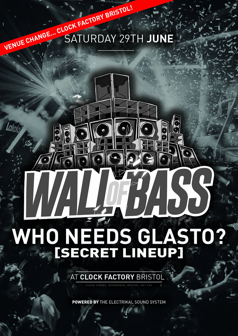 Wall of Bass: DNB Rave at Clock Factory