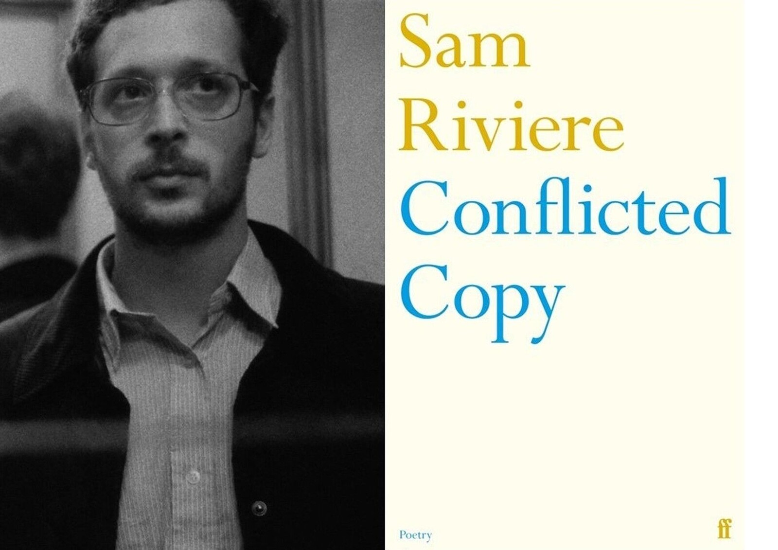 Award Winning Poet Sam Riviere at Gloucester Road Books