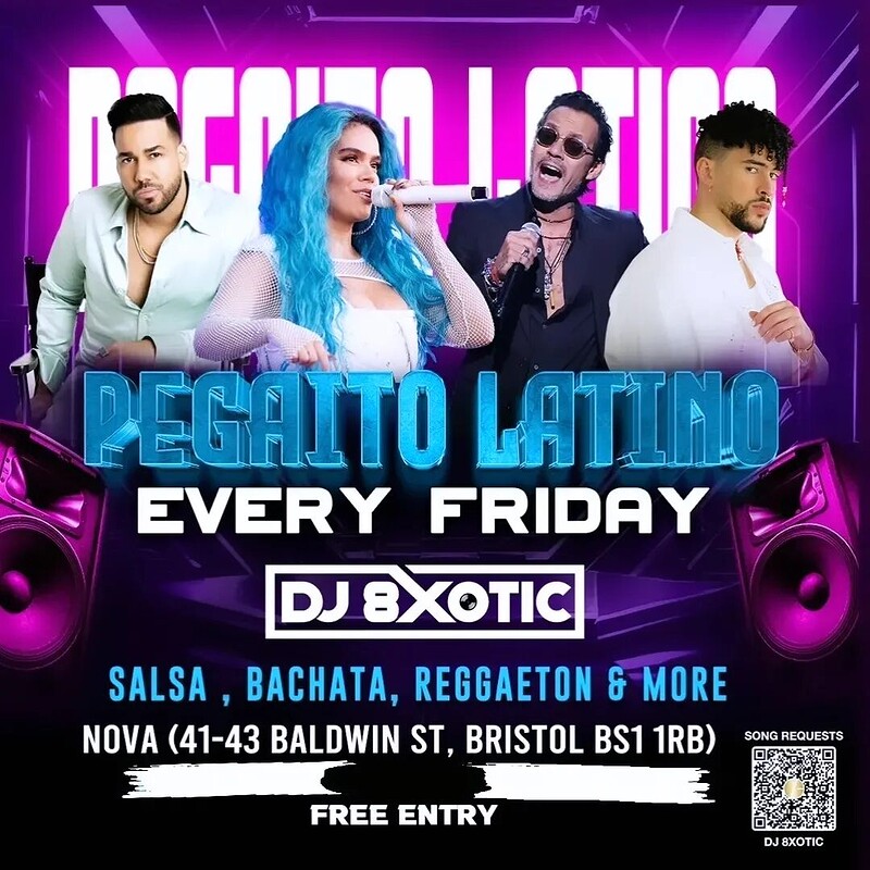 Pegaito Afro - Latino Party at Nova Bar