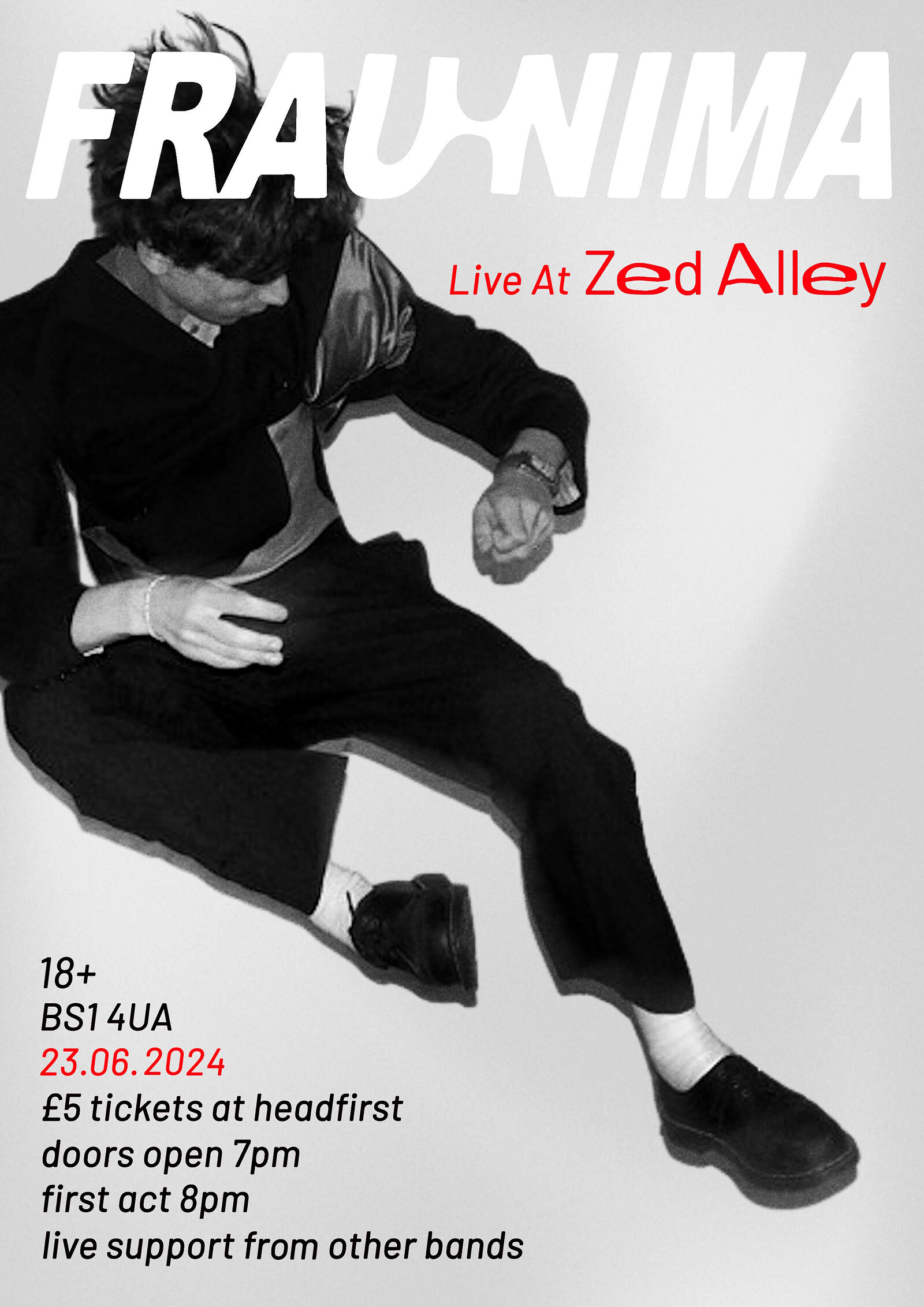 Frau Nima with support from Driftwood at Zed Alley