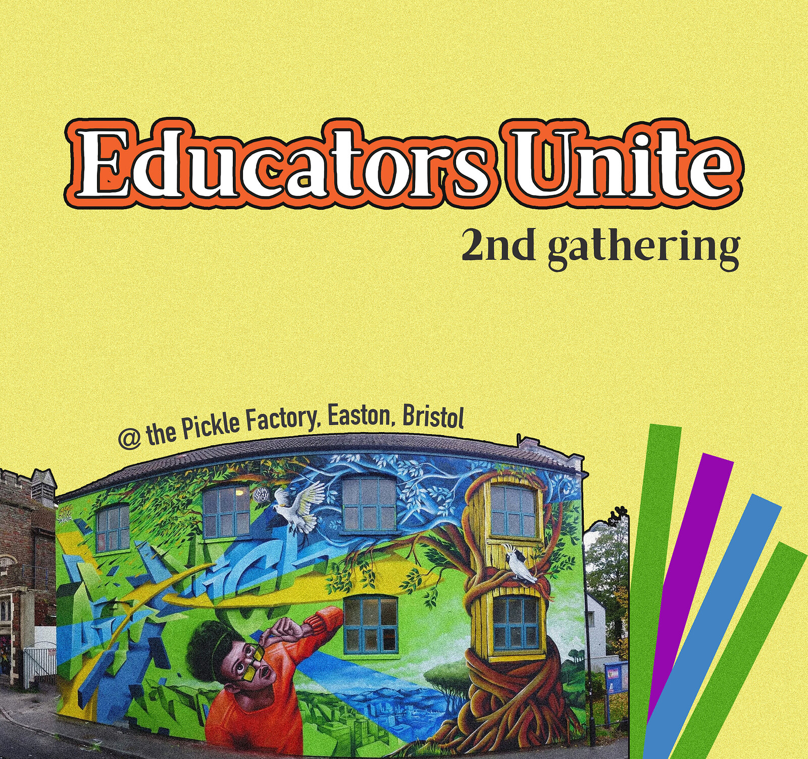 Educators Unite at The Pickle Factory, Hallows Rd, Easton
