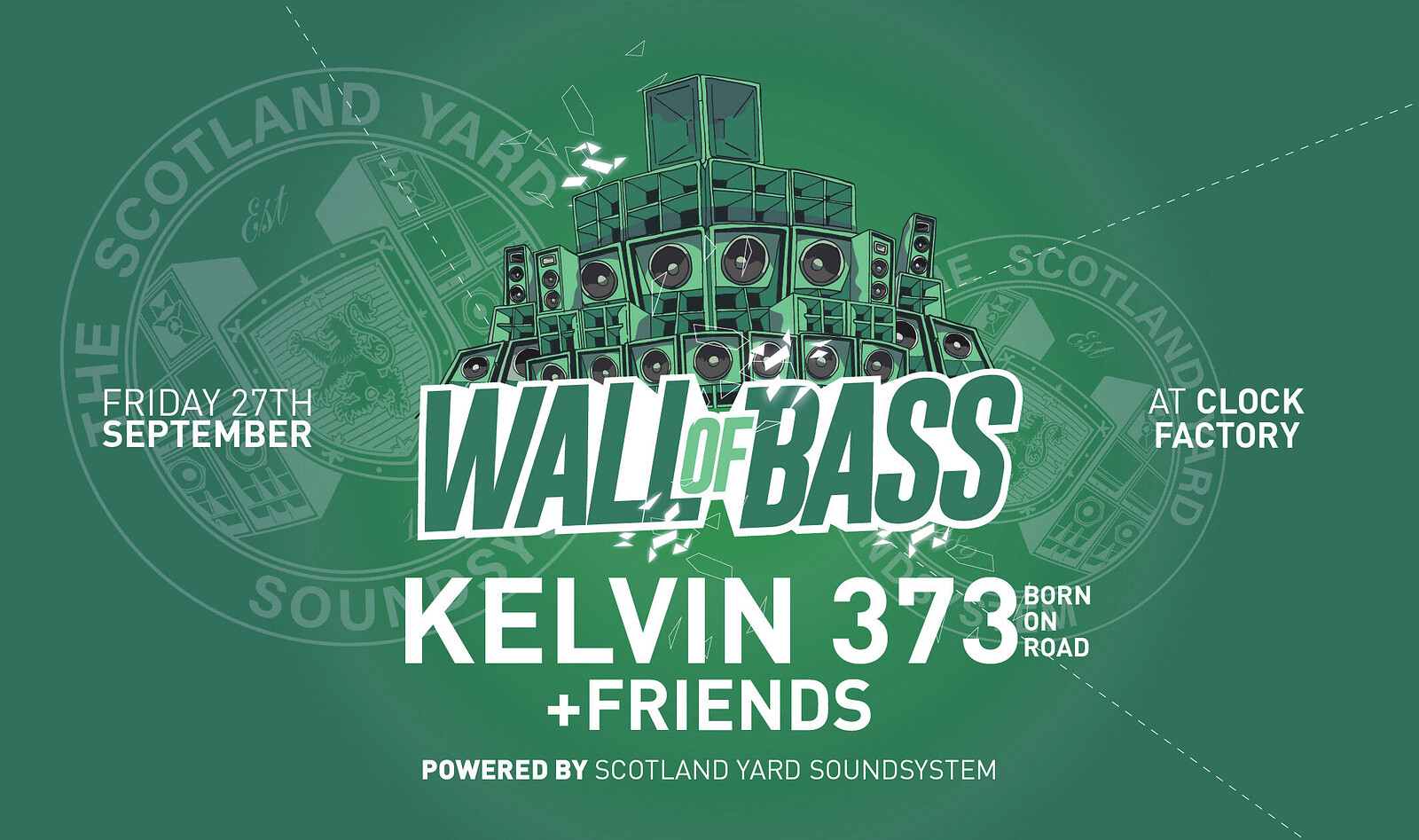 WALL OF BASS • KELVIN373 at Clock Factory